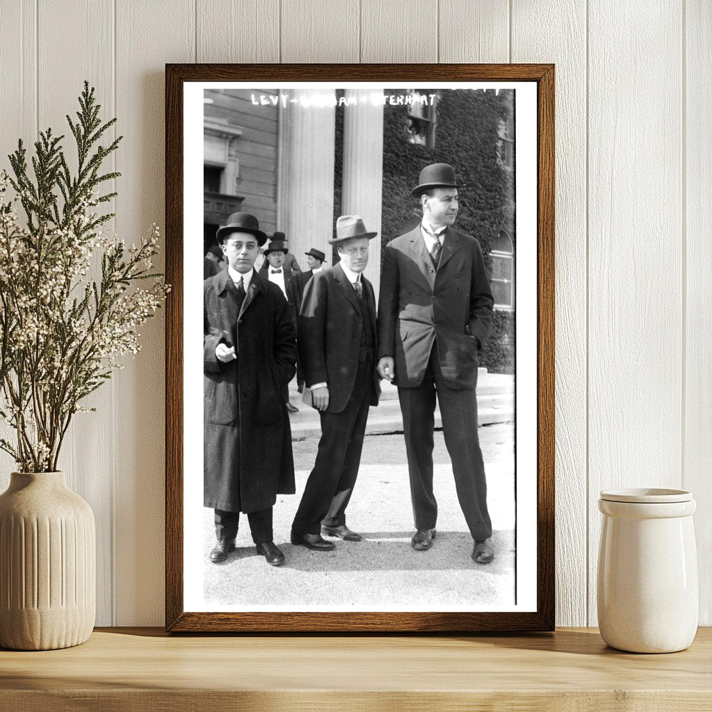 1914 Gathering of Levy, Graham, and Uterhart