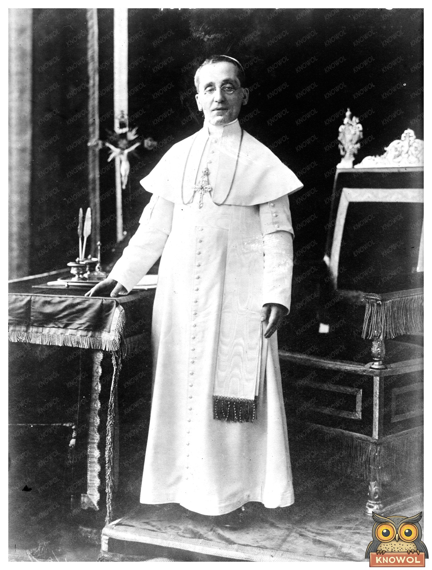 Historic Portrait of Pope Benedict XV, 1910-1915