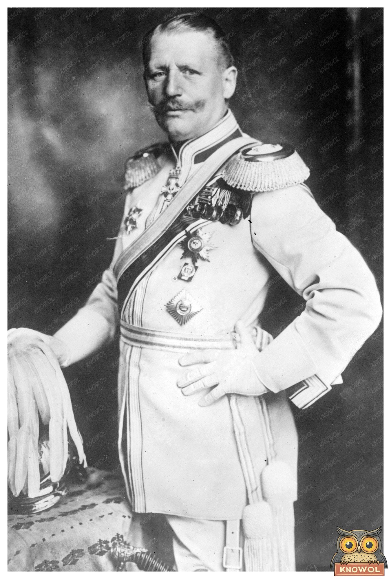 Historic Portrait of General Otto von Einem, WWI