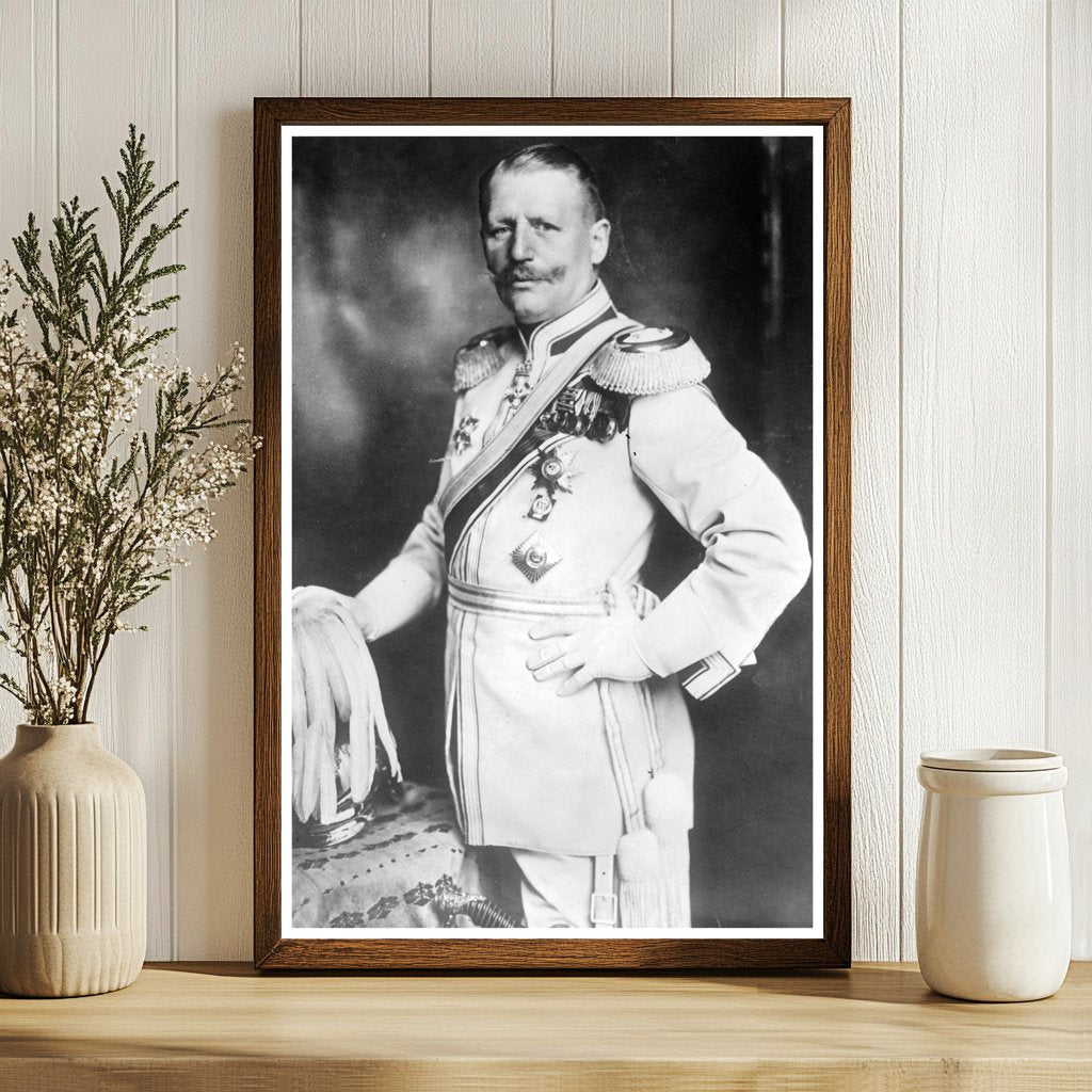 Historic Portrait of General Otto von Einem, WWI
