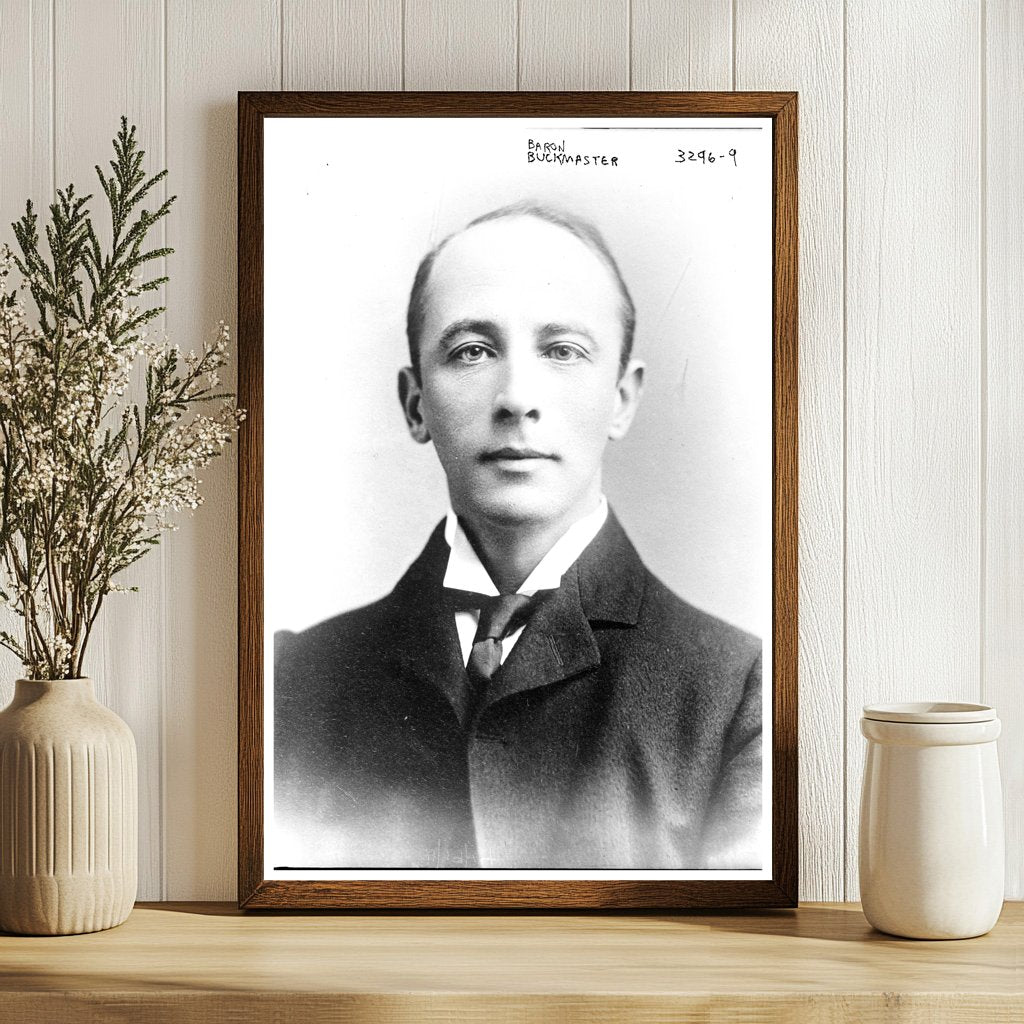 Edwardian Era Portrait of a British Baron