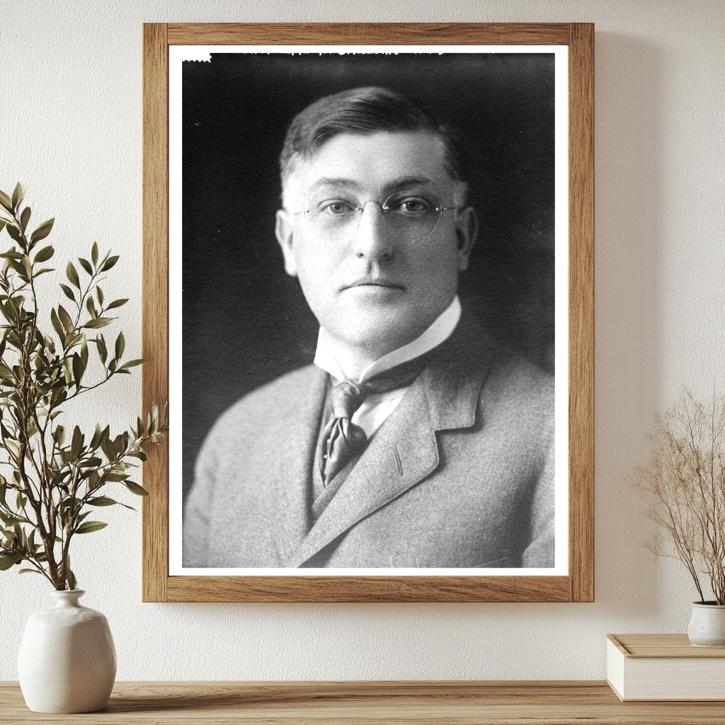 Historic Portrait of New Hampshire Governor Spaulding