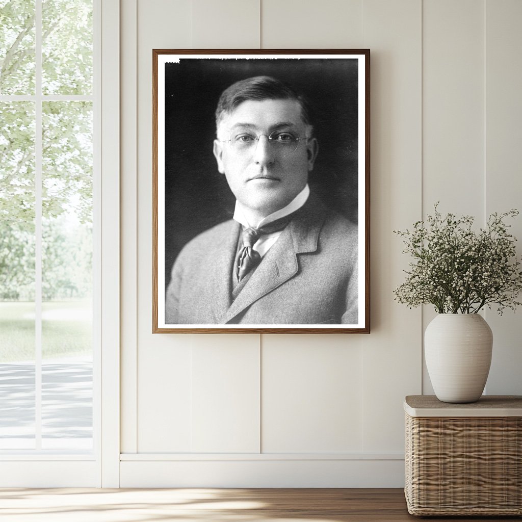 Historic Portrait of New Hampshire Governor Spaulding