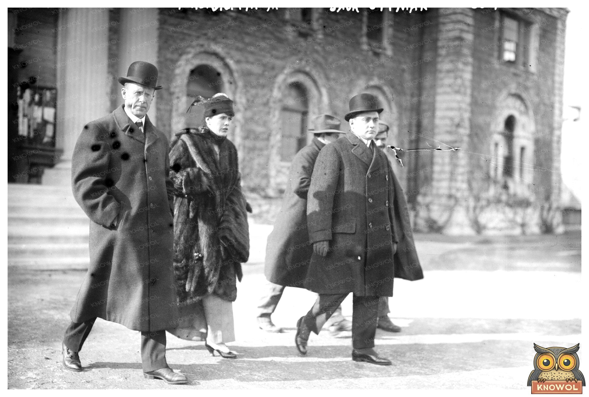 1915 Portrait of Mrs. J.C. Tatum & Jack Ottman