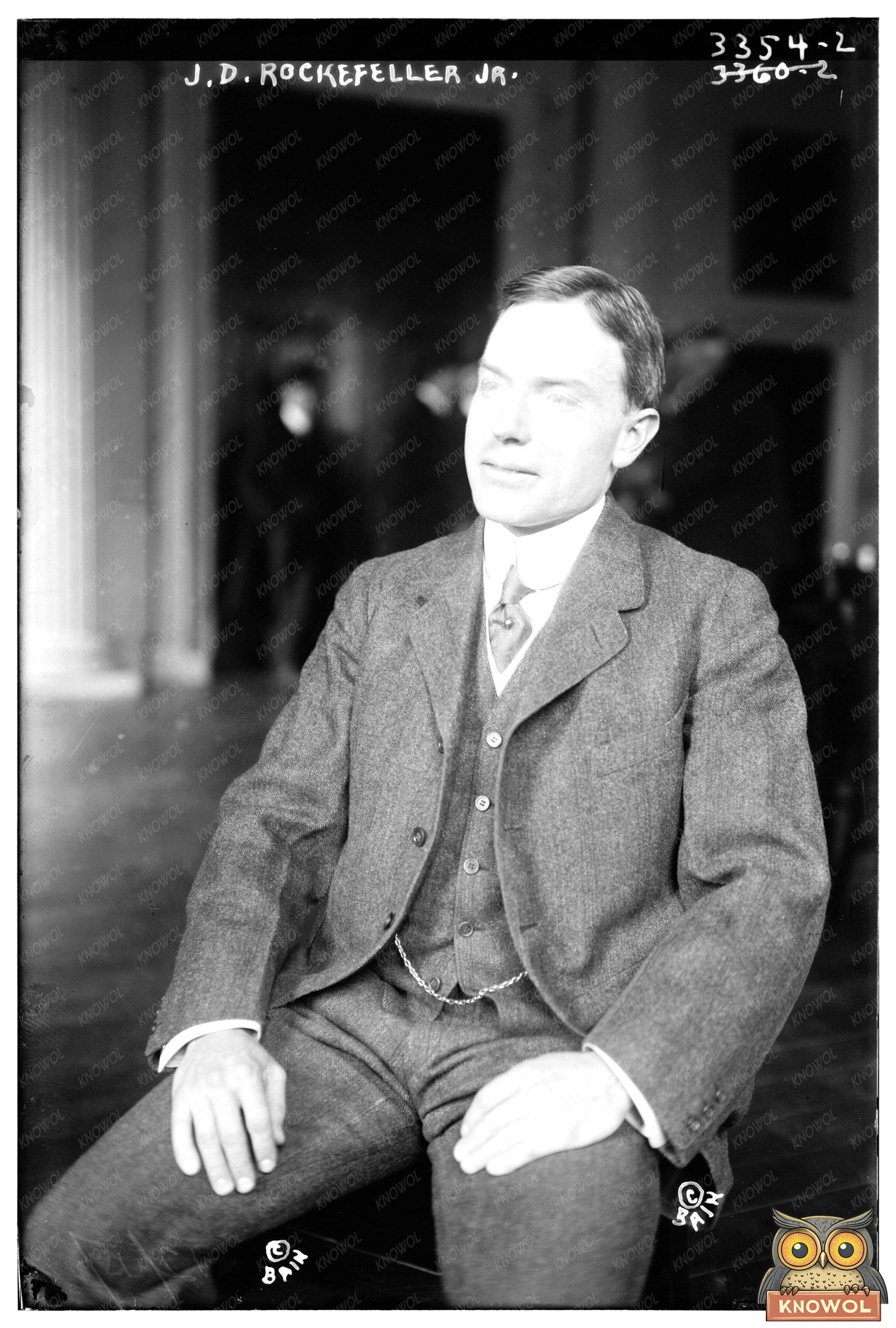 J.D. Rockefeller Jr. in Early 20th Century Charm
