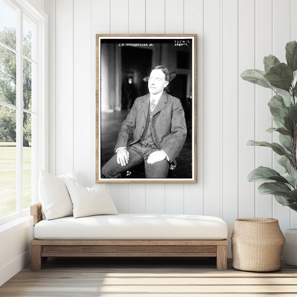 J.D. Rockefeller Jr. in Early 20th Century Charm