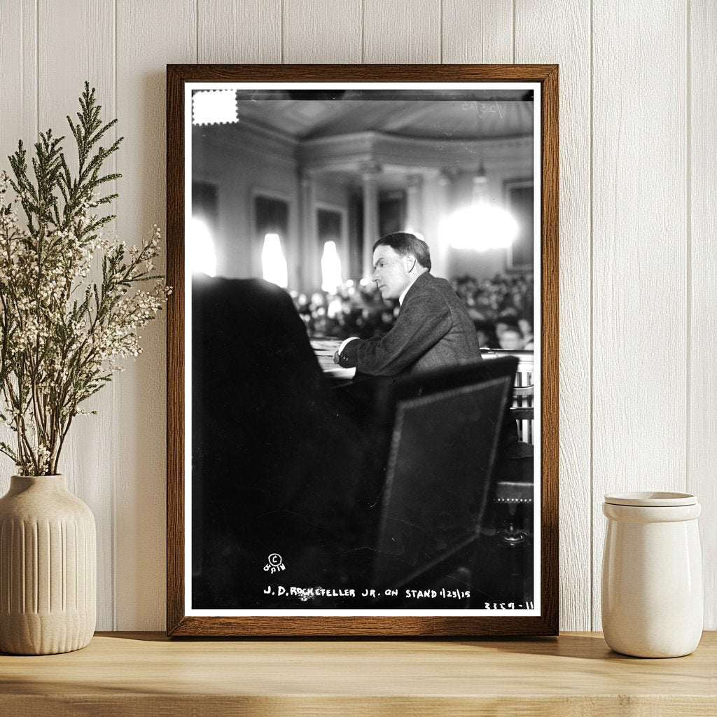 Rockefeller Jr. Testifies: A Glimpse of 1915