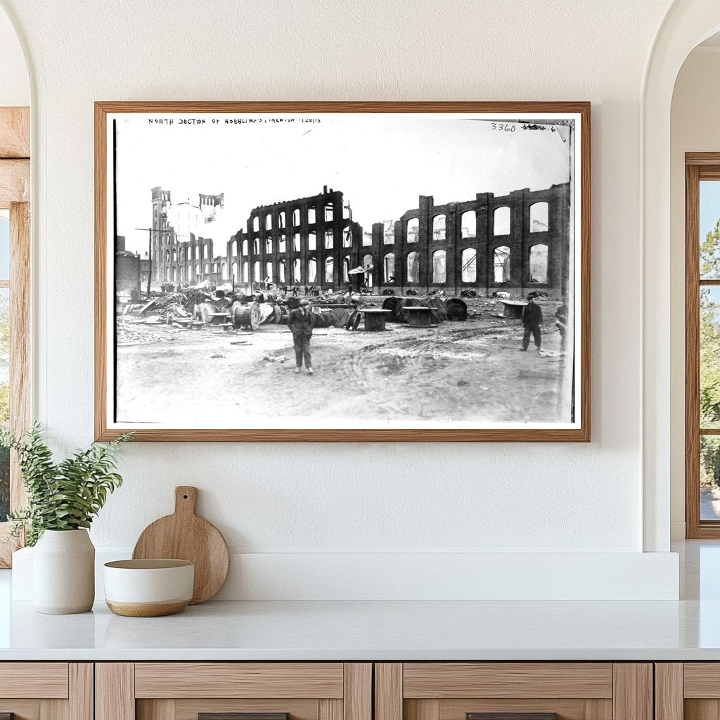 Historic North View of Trentons Roebling Bridge