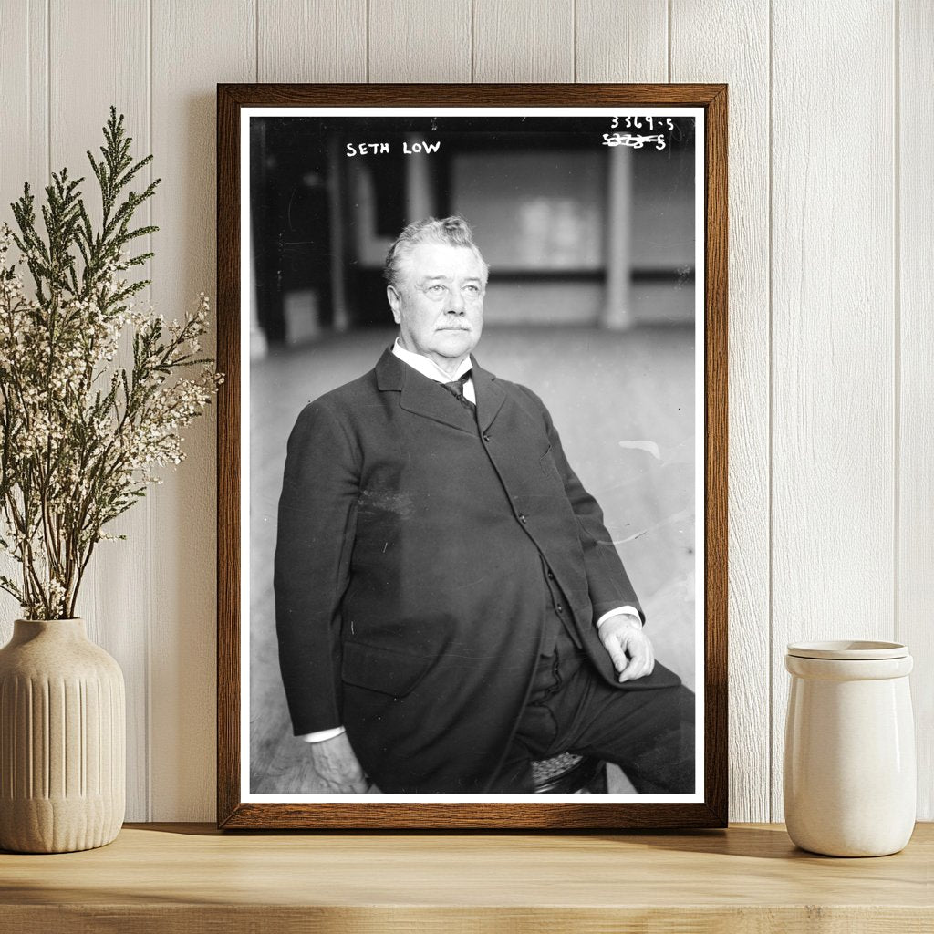 Early 20th Century Portrait of a New York Mayor