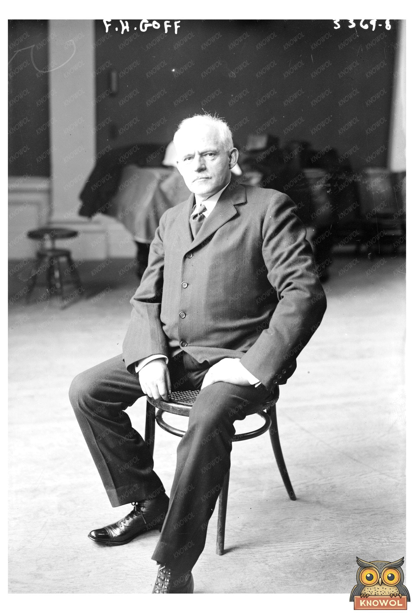 1915 Portrait of a Civic Leader in Business