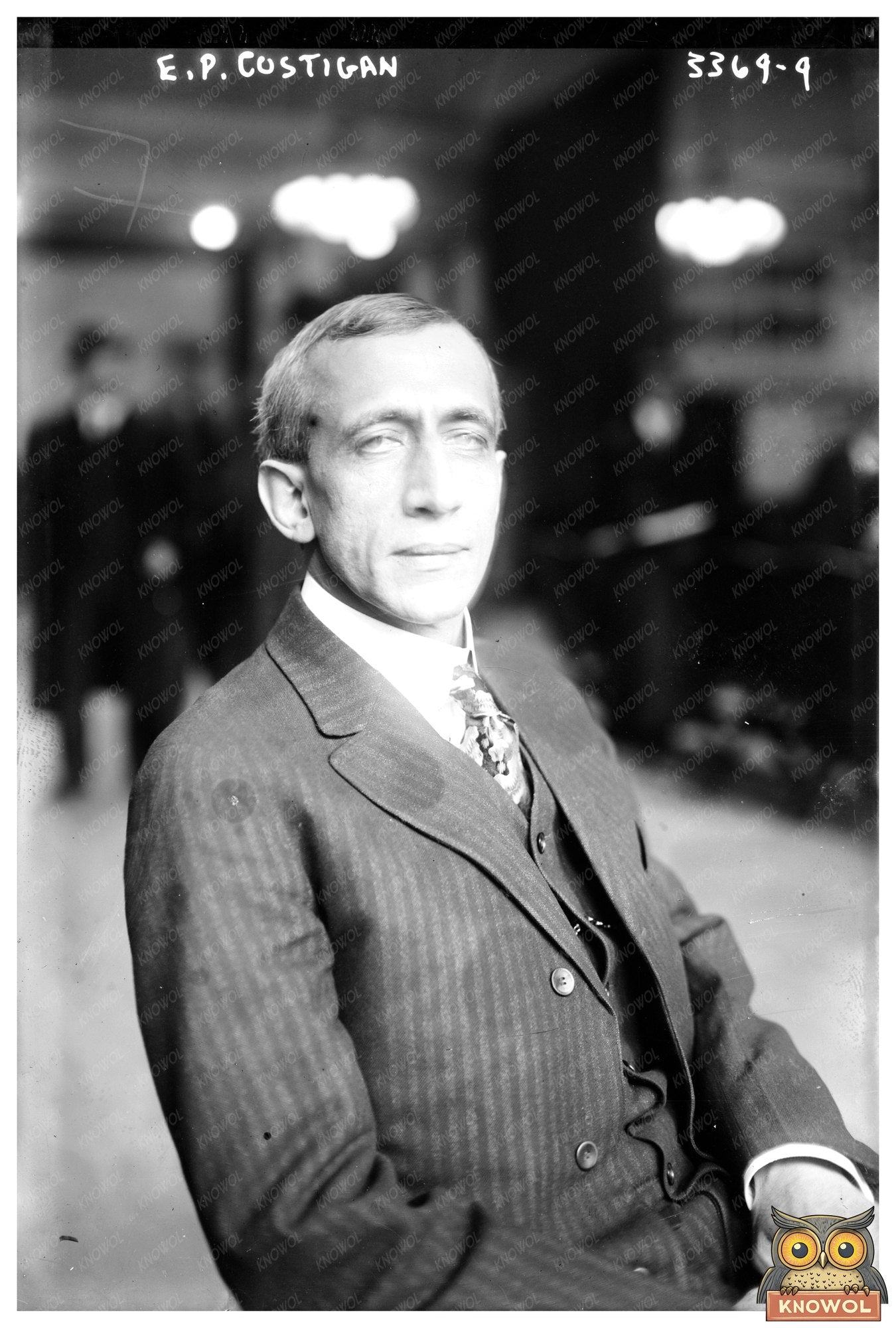 Influential 1915 Portrait of Labor Advocate E.P. Costigan
