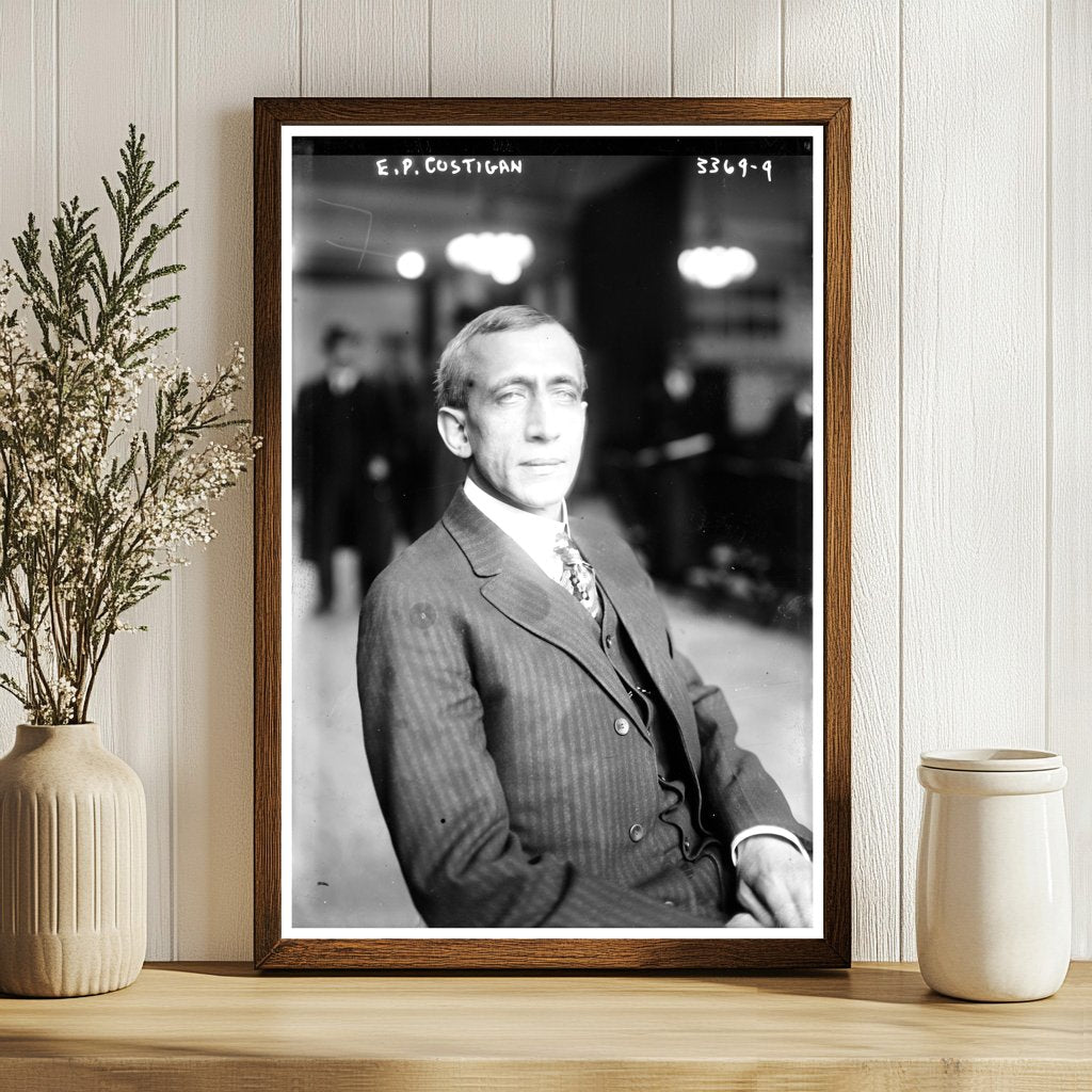 Influential 1915 Portrait of Labor Advocate E.P. Costigan