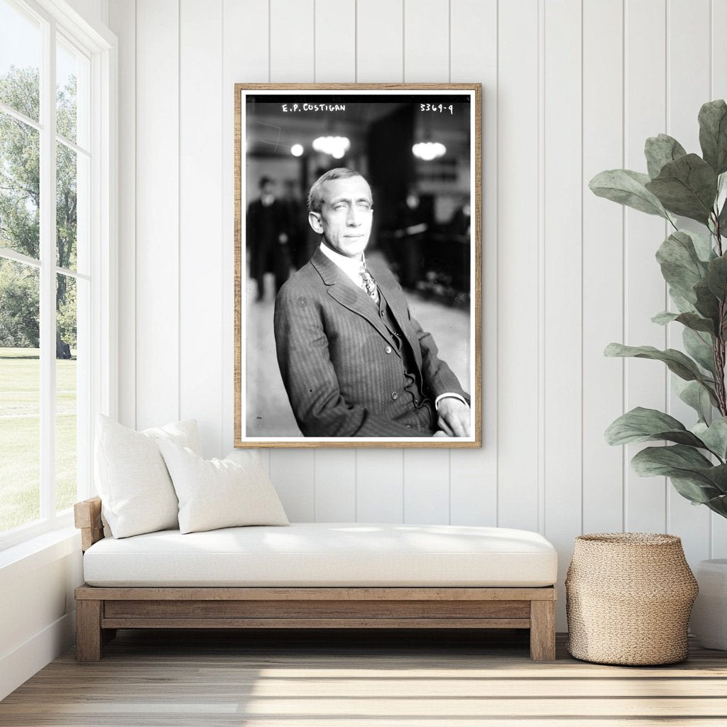 Influential 1915 Portrait of Labor Advocate E.P. Costigan