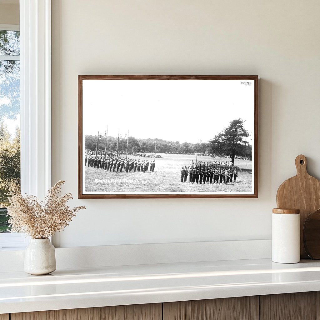 1914 Aldershot Military Searchlight Spectacle