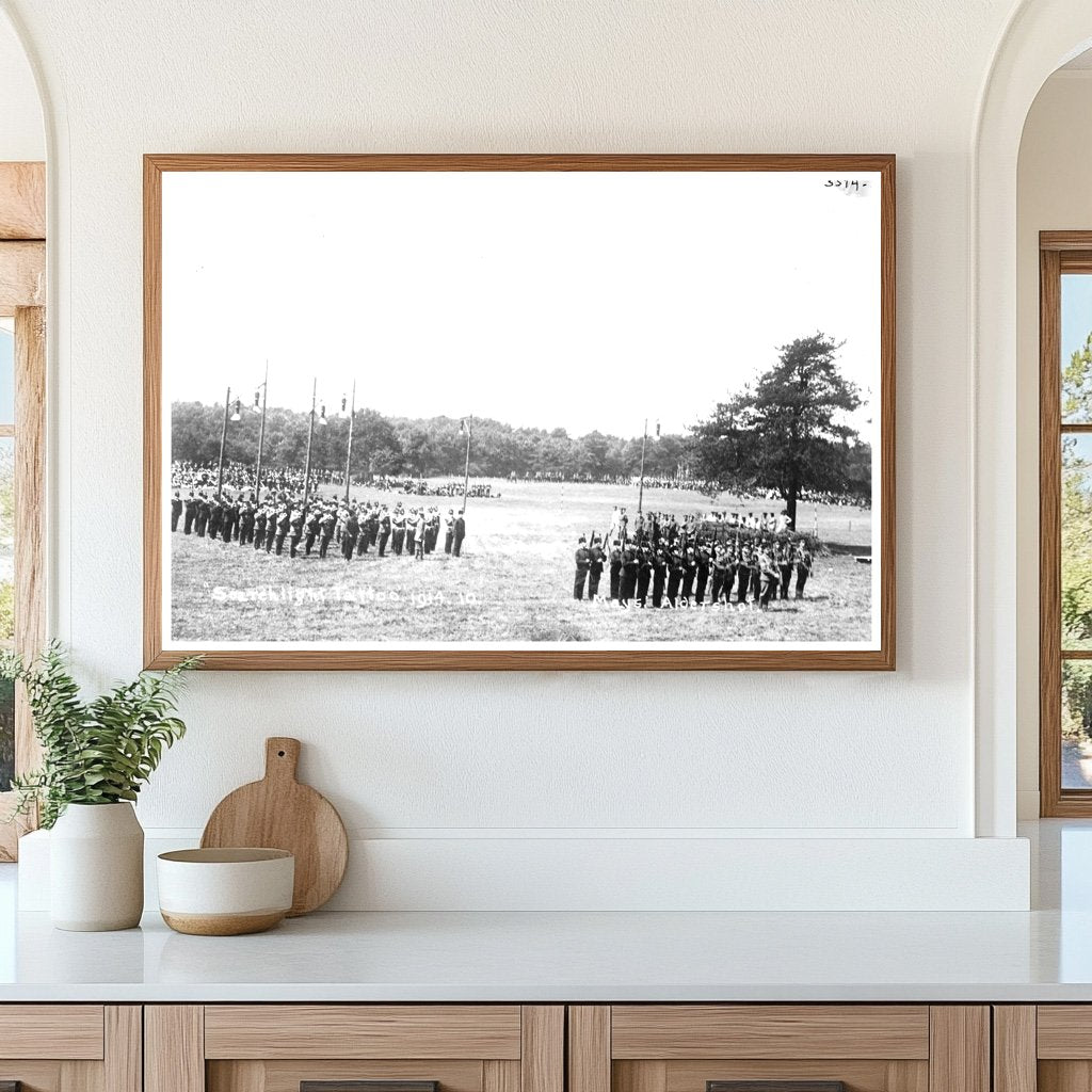 1914 Aldershot Military Searchlight Spectacle