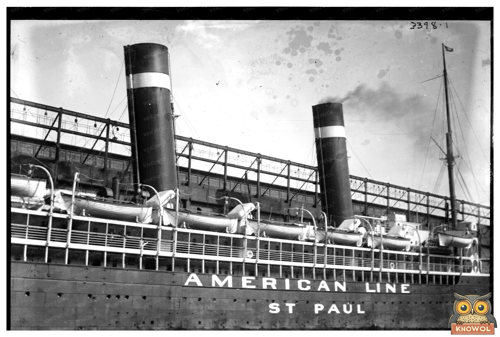 Majestic ST. PAUL Steamship: 1910s Transatlantic Marvel