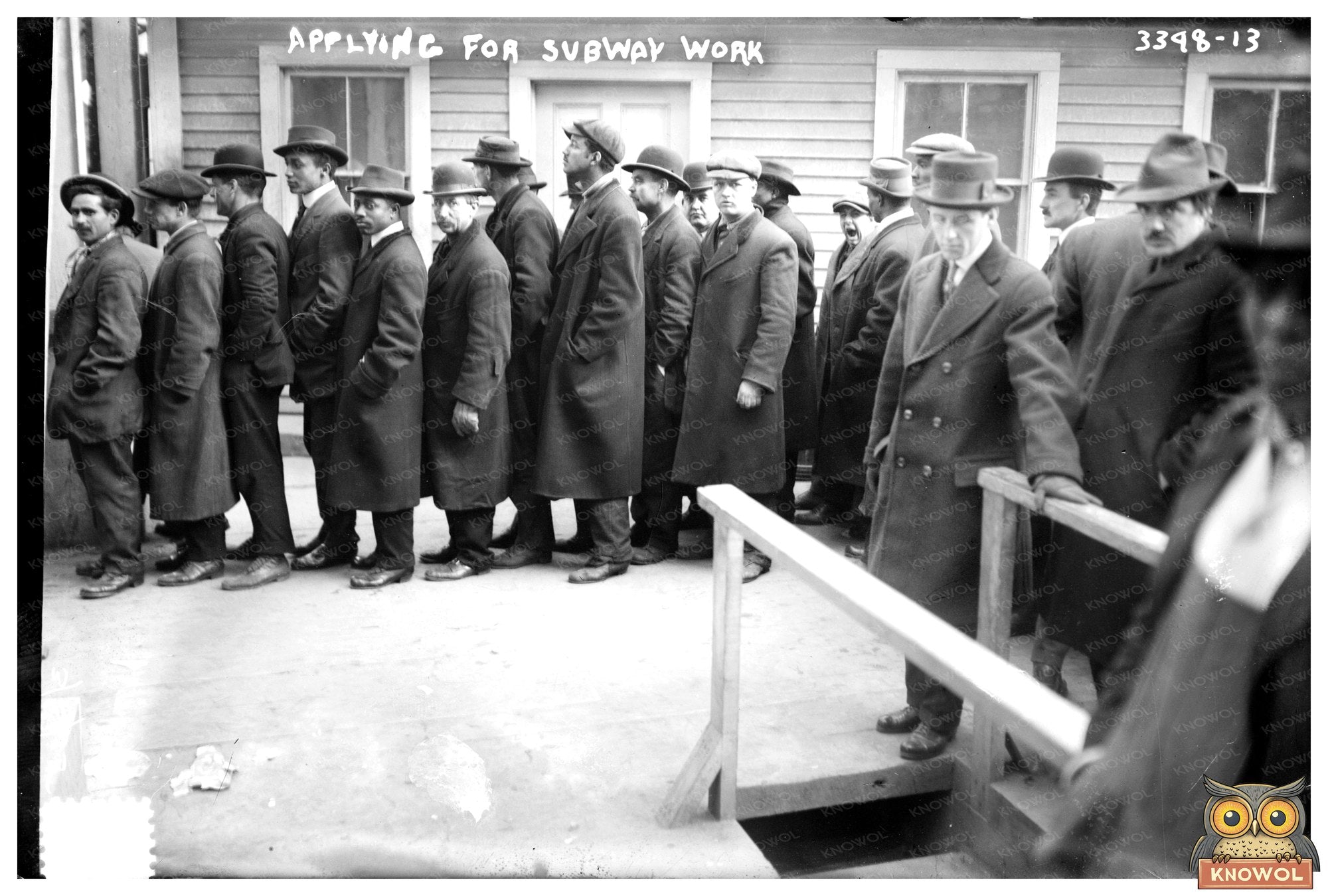 1910s Job Application in Expanding Subway Industry