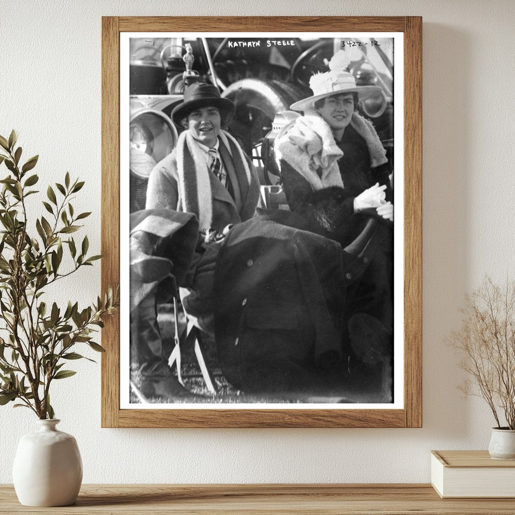 Historic Kathryn Steele Print, Vintage Art