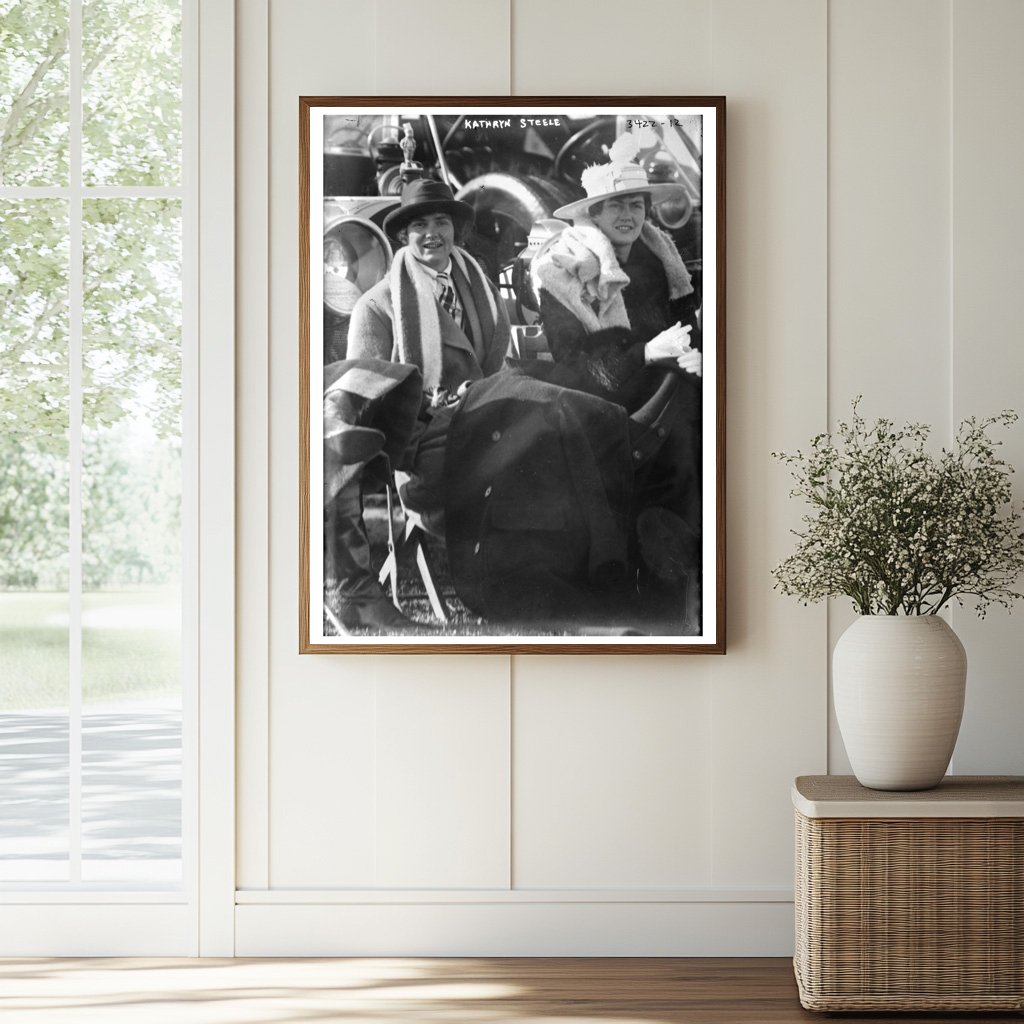 Historic Kathryn Steele Print, Vintage Art