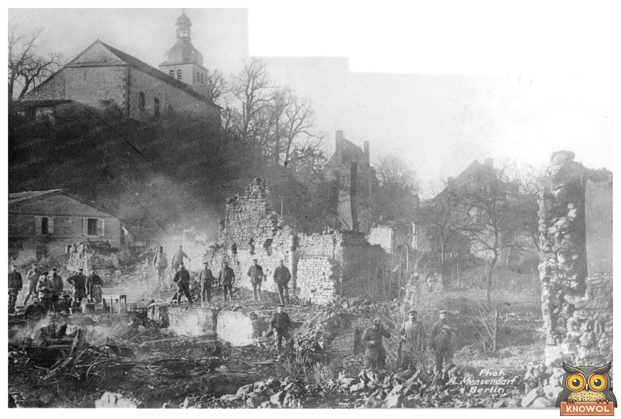 German Forces Hold Autry: Pre-WWI Tensions Captured
