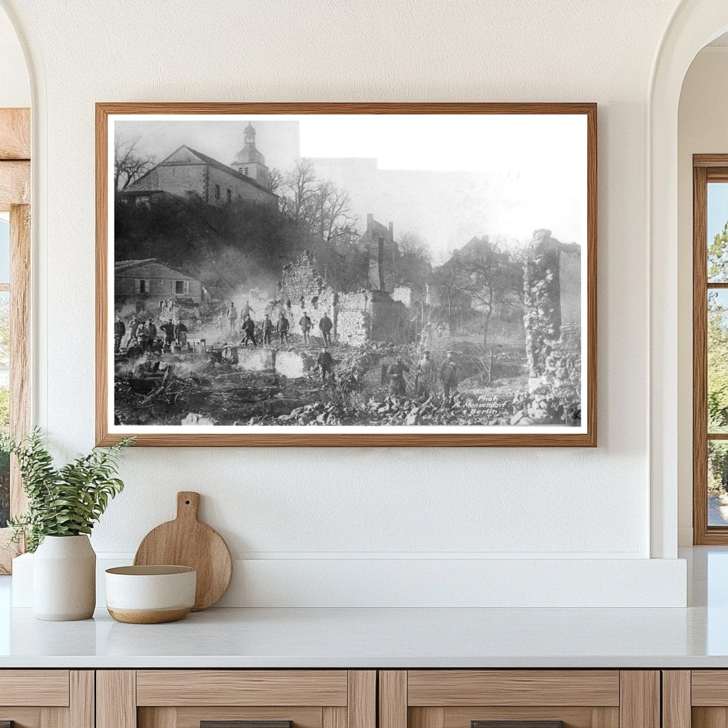 German Forces Hold Autry: Pre-WWI Tensions Captured