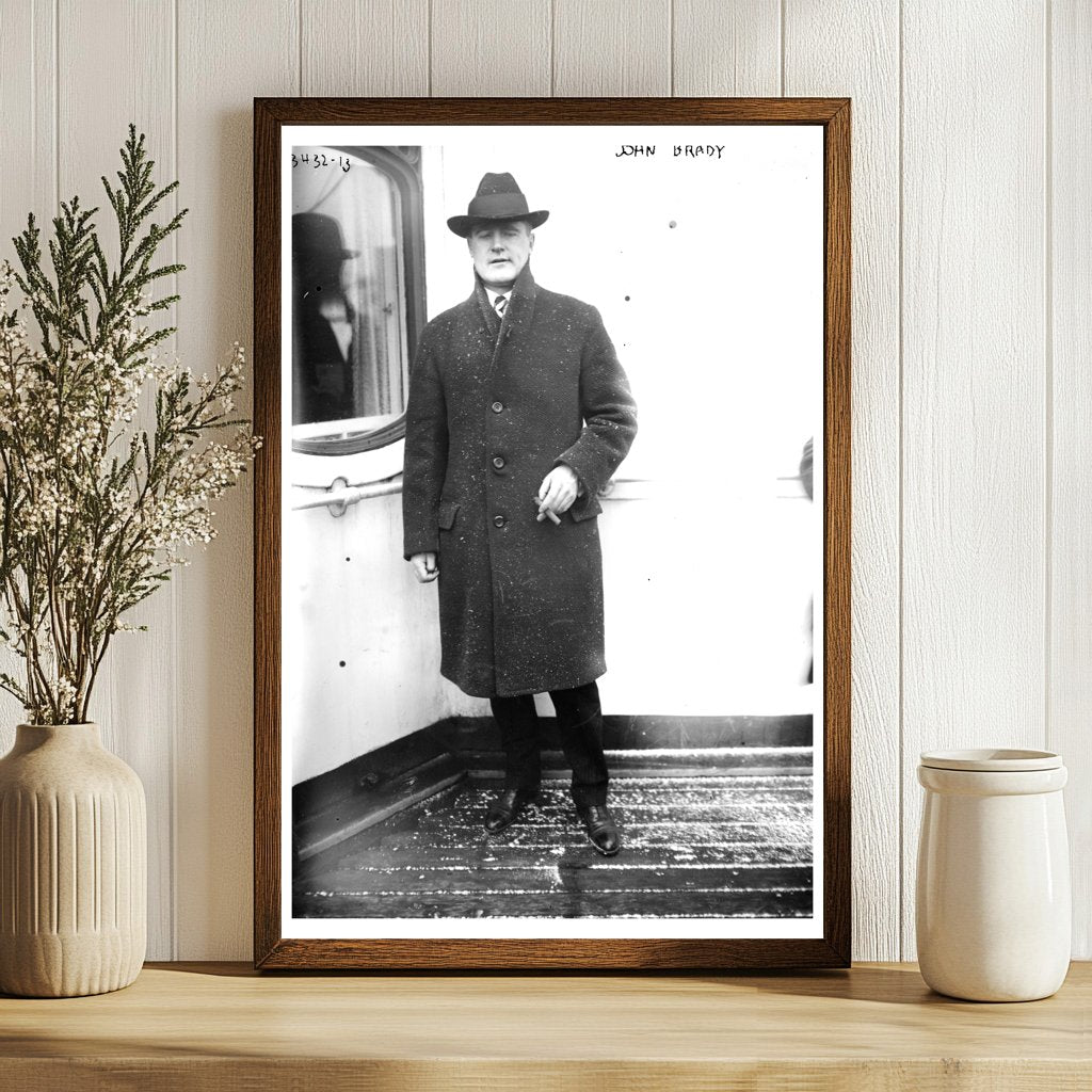Early 20th Century Portrait of Alaskas Governor