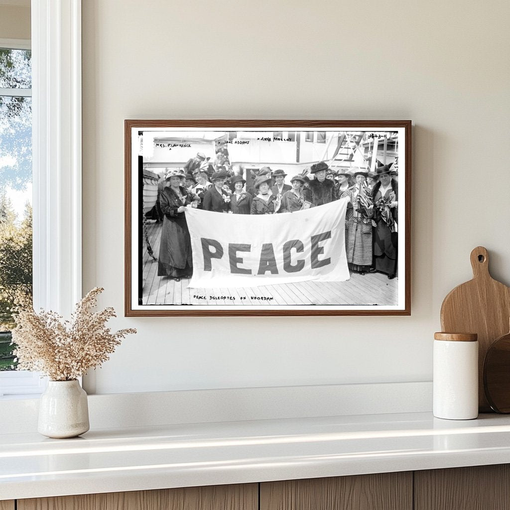 1915 Peace Delegates Aboard the Noordam