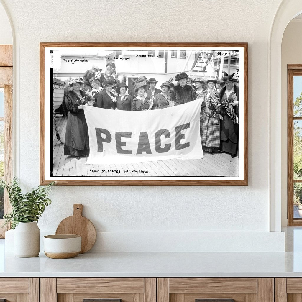 1915 Peace Delegates Aboard the Noordam