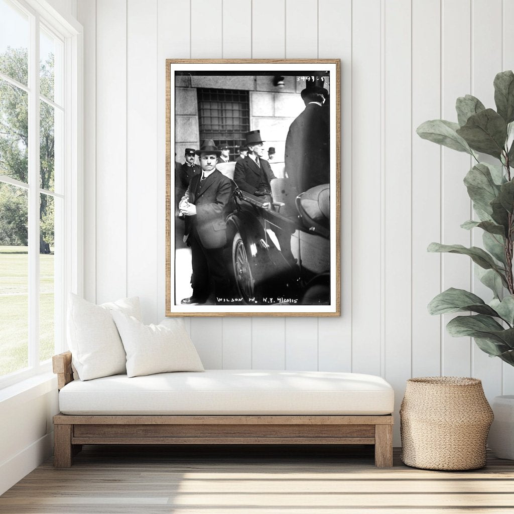 Woodrow Wilsons Historic NYC Visit, April 1915