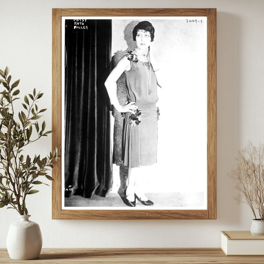 Historic Patsy Ruth Miller Print, Vintage Art