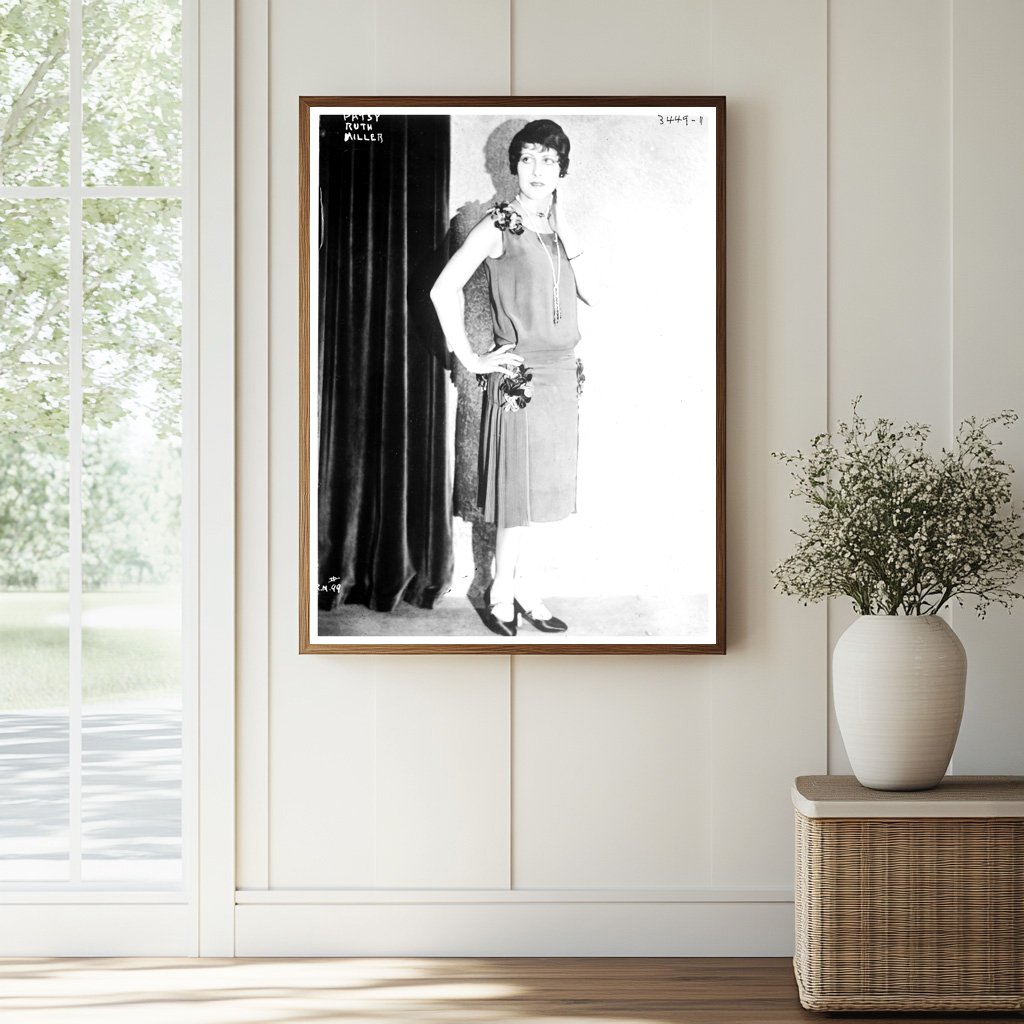 Historic Patsy Ruth Miller Print, Vintage Art