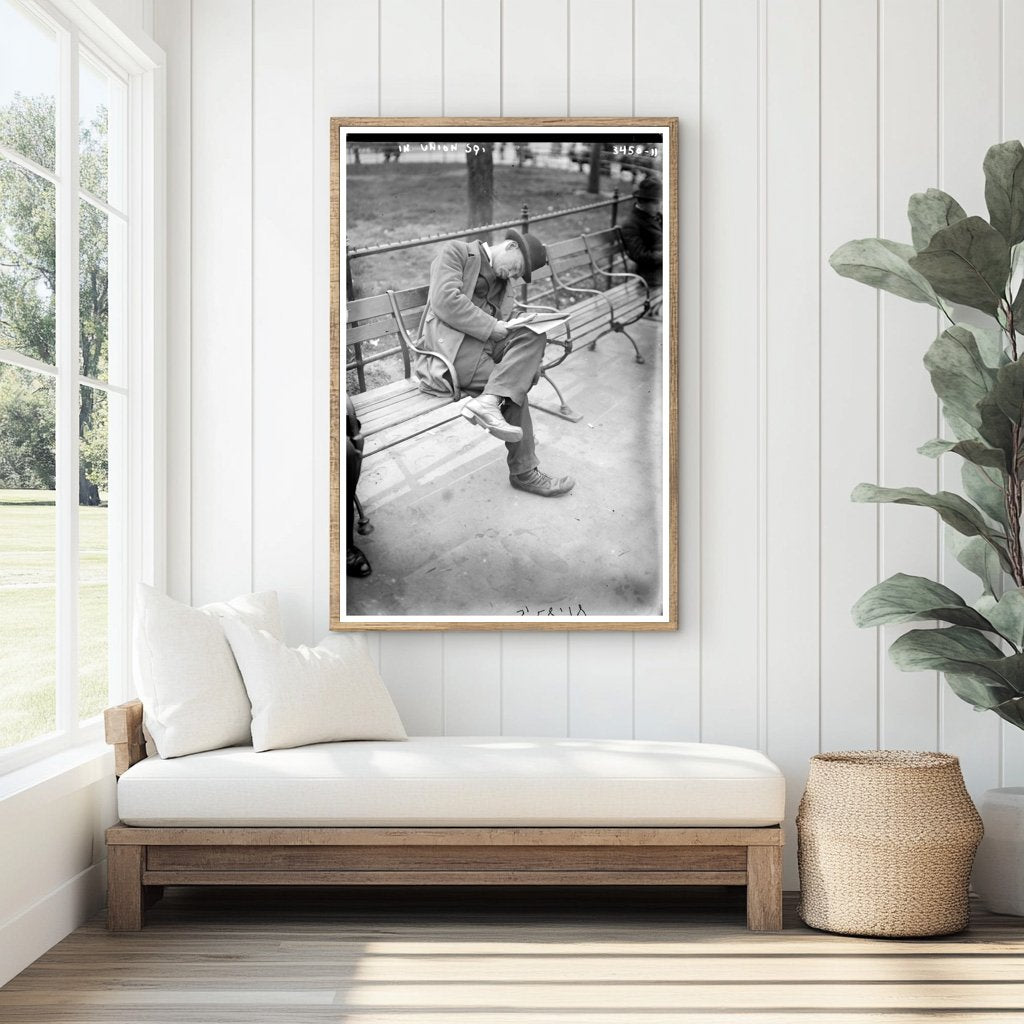 Vintage 1910s Union Square: Urban Life & Community