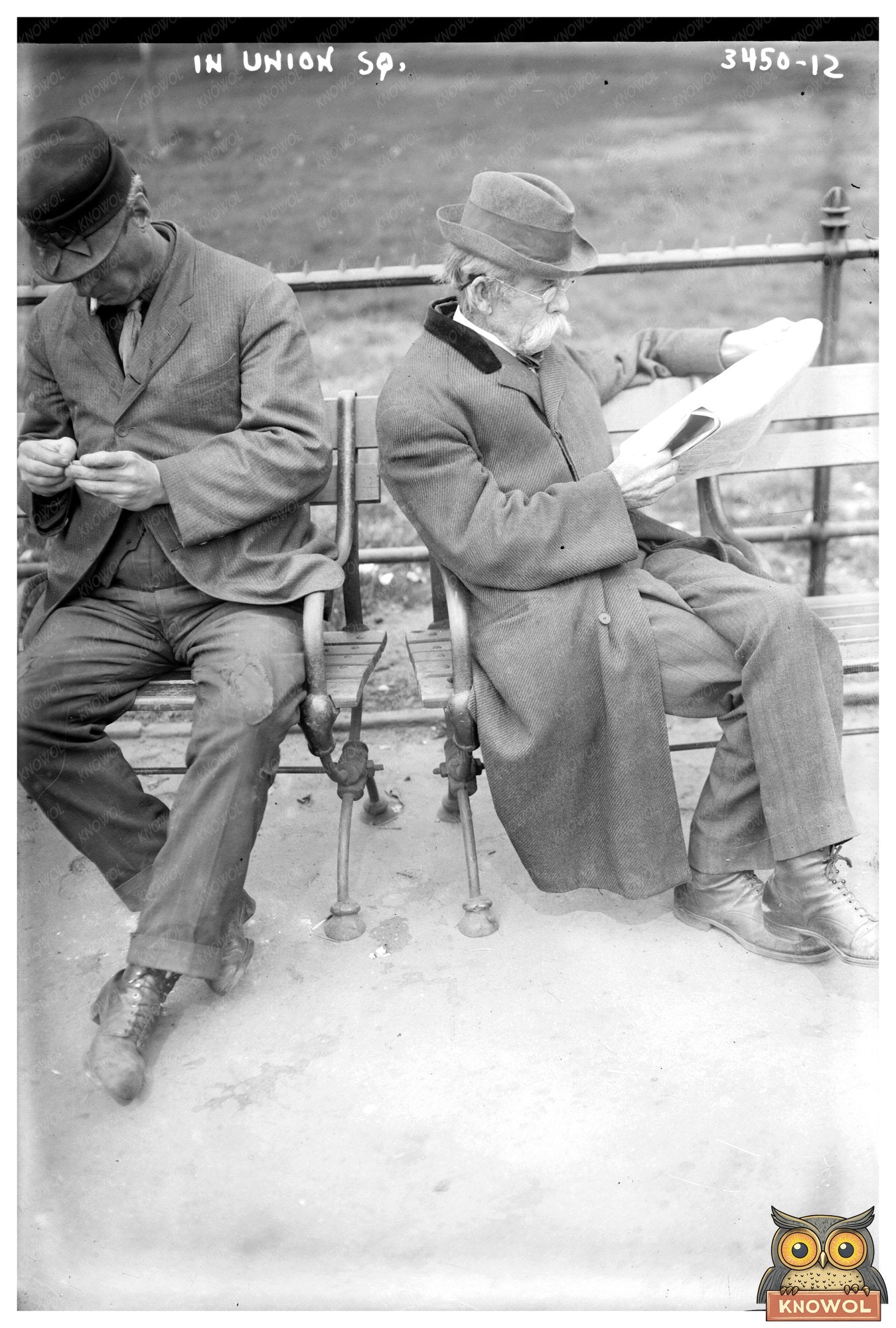 Union Square Life: Urban New York Circa 1910