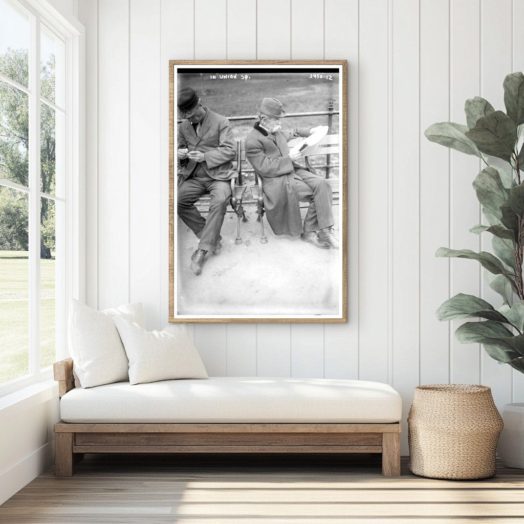 Union Square Life: Urban New York Circa 1910