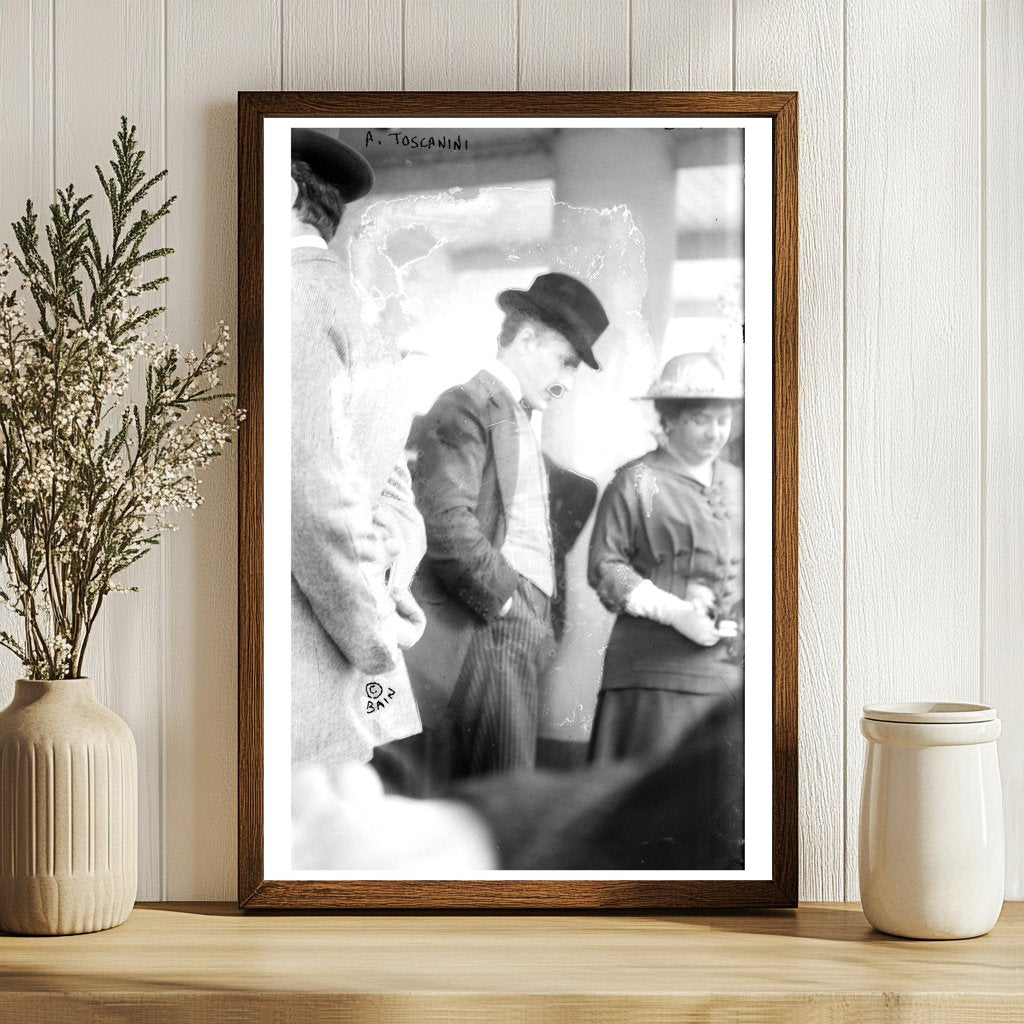 Arturo Toscanini: 1915 Conductors Portrait in Time