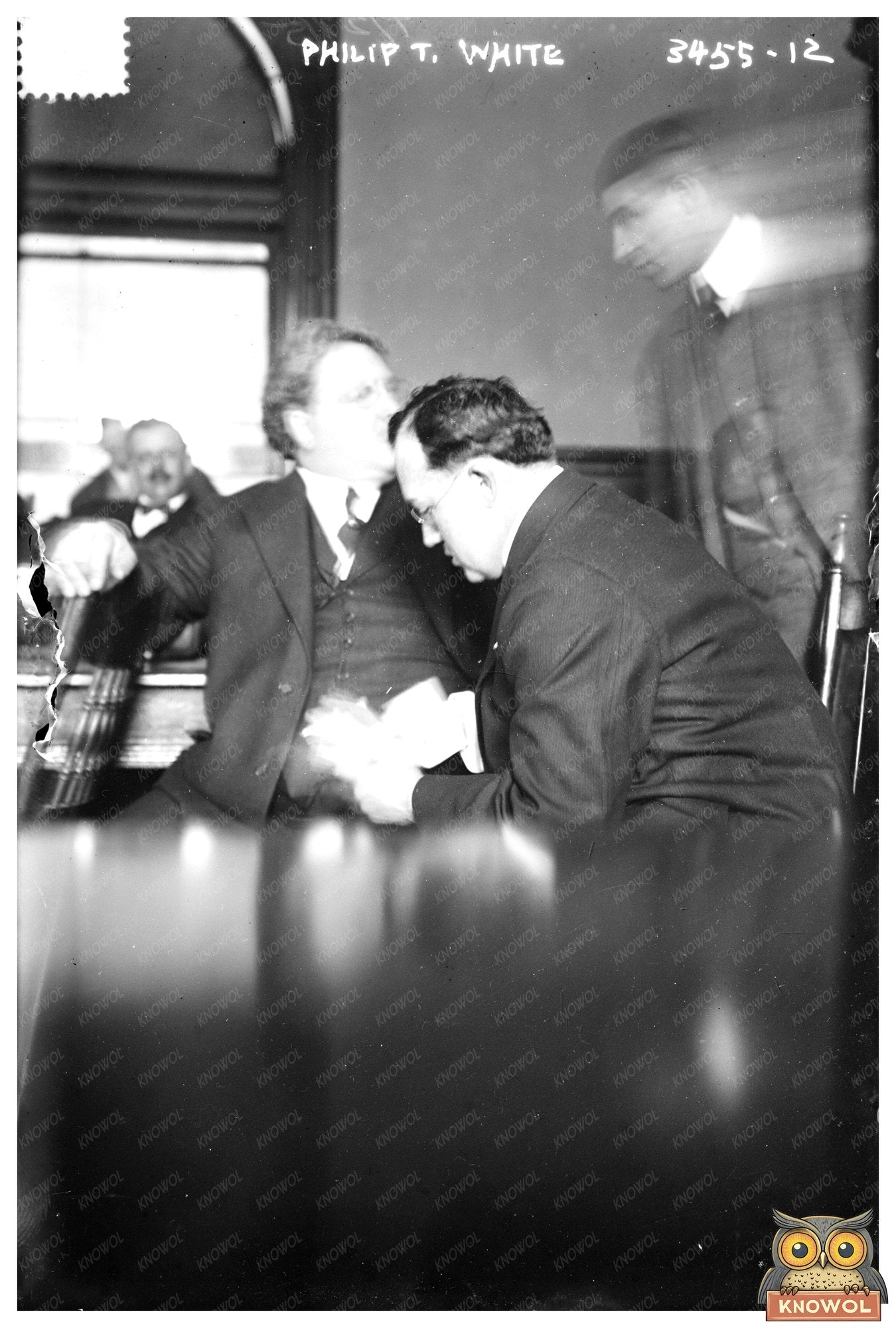 Vintage Portrait of Philip T. White, 1910-1915