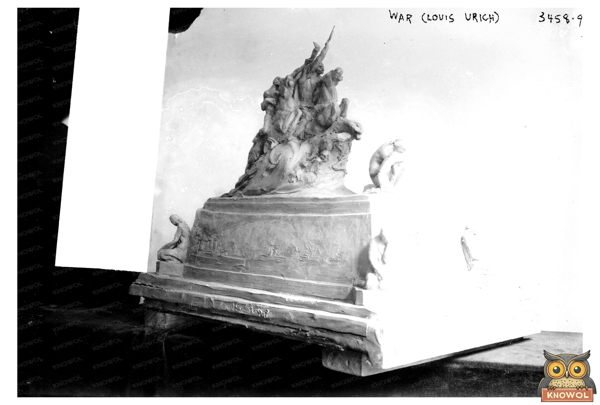Heroic Scenes of Valor: 1915 War Era Photograph