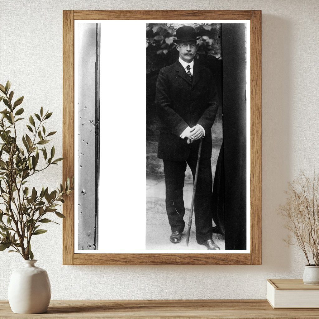 Historic Prince Geo. of Greece Print, Vintage Art