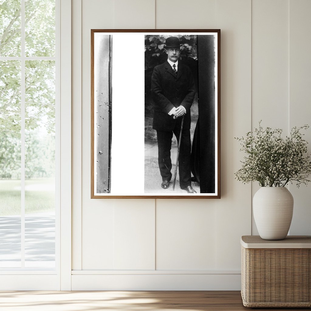 Historic Prince Geo. of Greece Print, Vintage Art
