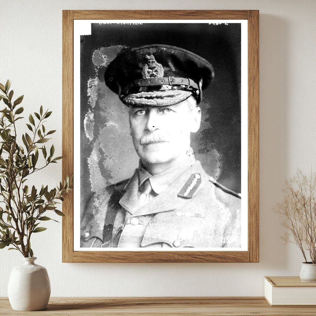 Historic Gen. C.P. W. Pirie Print, Vintage Art