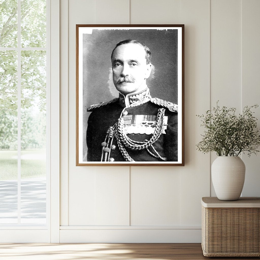 Historic Gen. M.H. S. Grover Print, Vintage Art