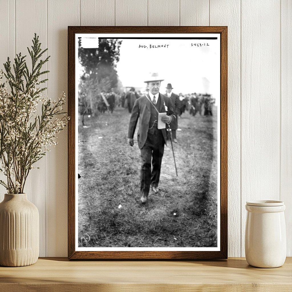 August Belmont Jr.: Wealth and Influence, 1915