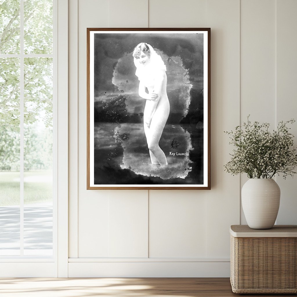 Historic Kay Laurell Print, Vintage Art