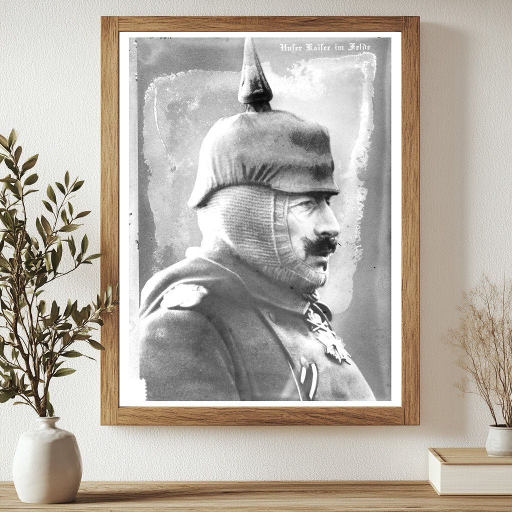 Historic Kaiser Print, Vintage Art