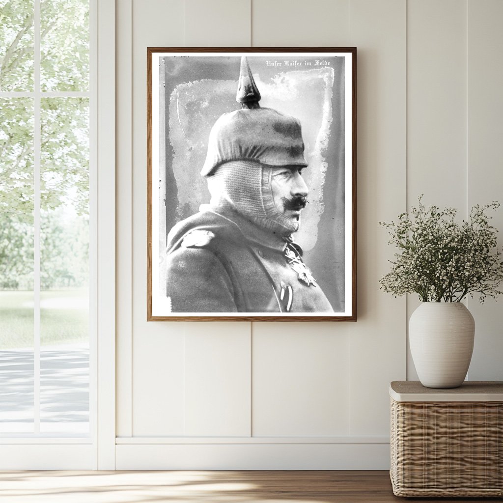Historic Kaiser Print, Vintage Art