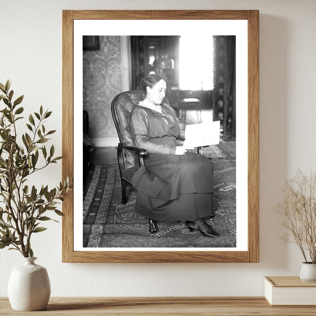 Historic Melanie Kurt Print, Vintage Art
