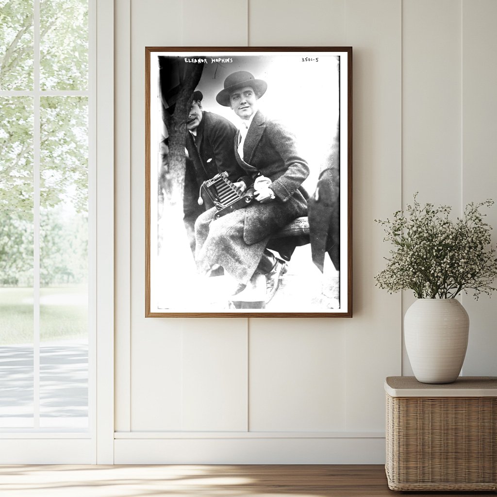 Historic Eleanor Hopkins Print, Vintage Art