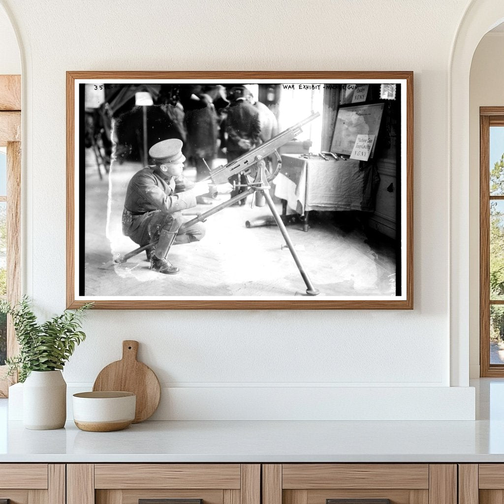 1915 Machine Gun: A World War I Milestone in Firepower