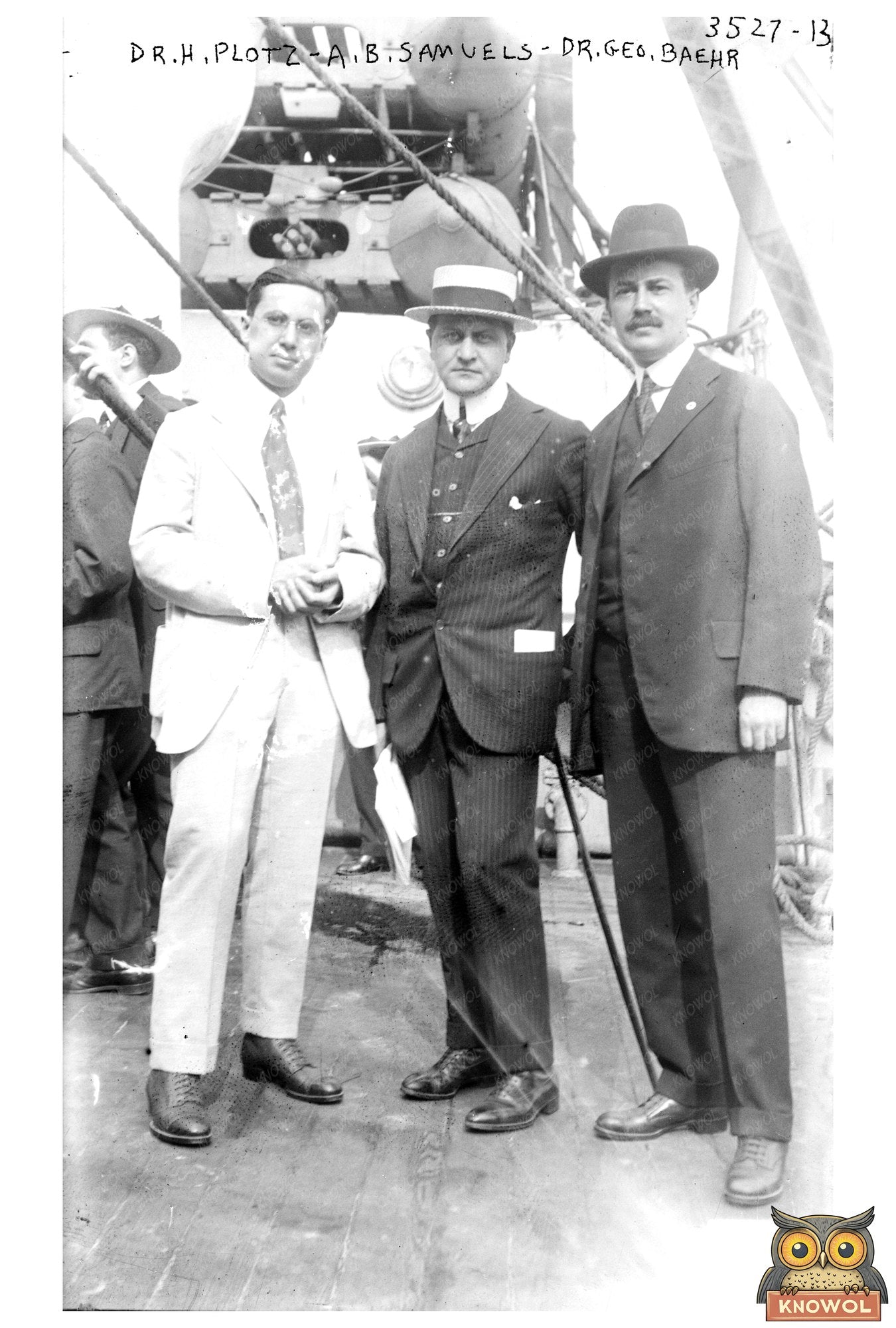 1915 Portrait of Influential Figures in Medicine