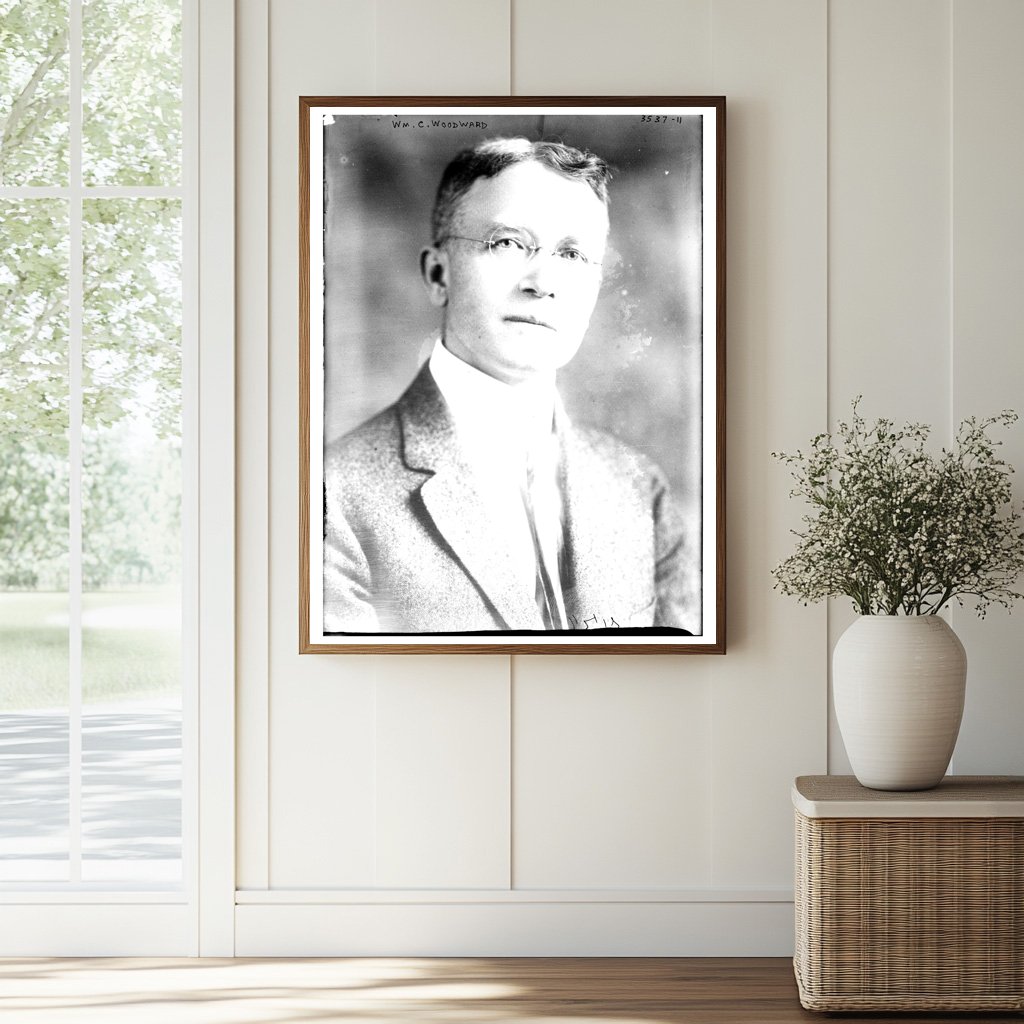 Historic Wm. C. Woodward Print, Vintage Art